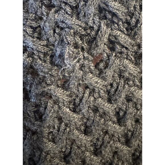 Free People FP Beach Women’s Size XS Black Halter Crop Knit Sweater Coastal Boho - Picture 7 of 7